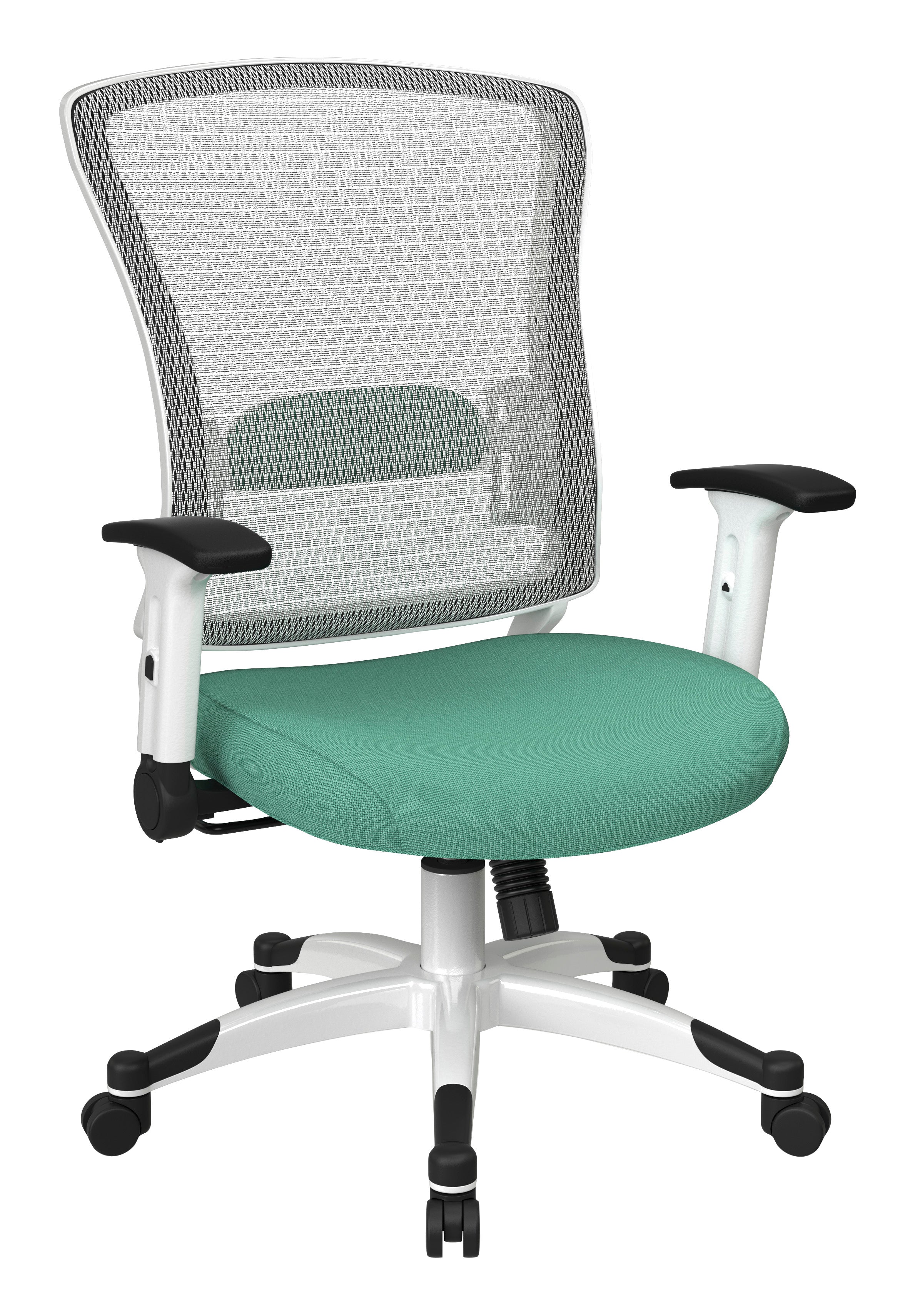 White Frame Managers Chair
